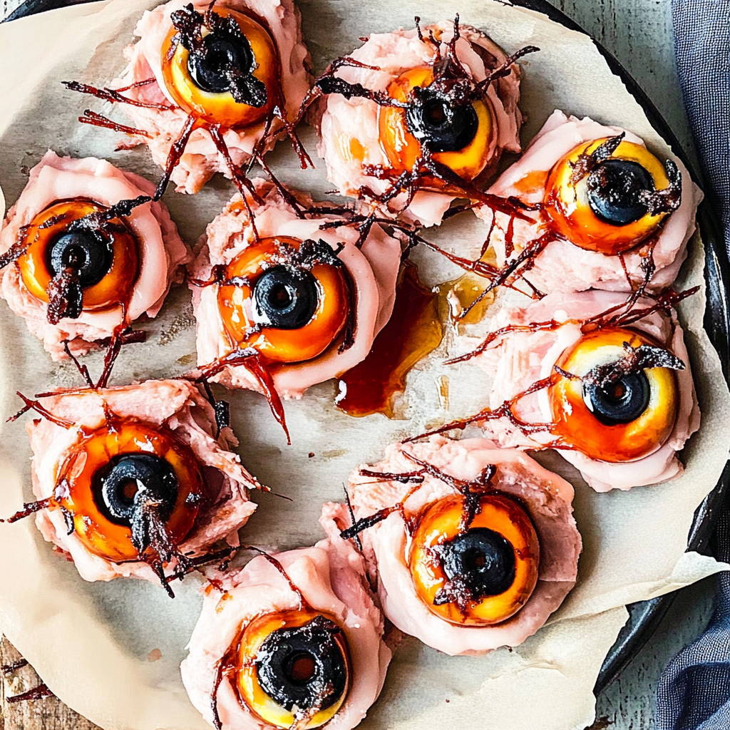 Spooktacular Halloween Antipasto Eyeballs Appetizer Recipe