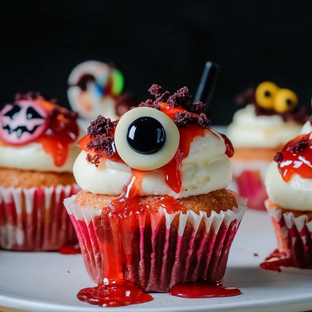 Spooktacular Halloween Augapfel Cupcakes Recipe
