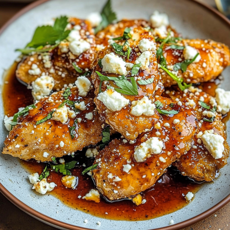 Irresistible Hot Honey Feta Chicken Dish Recipe