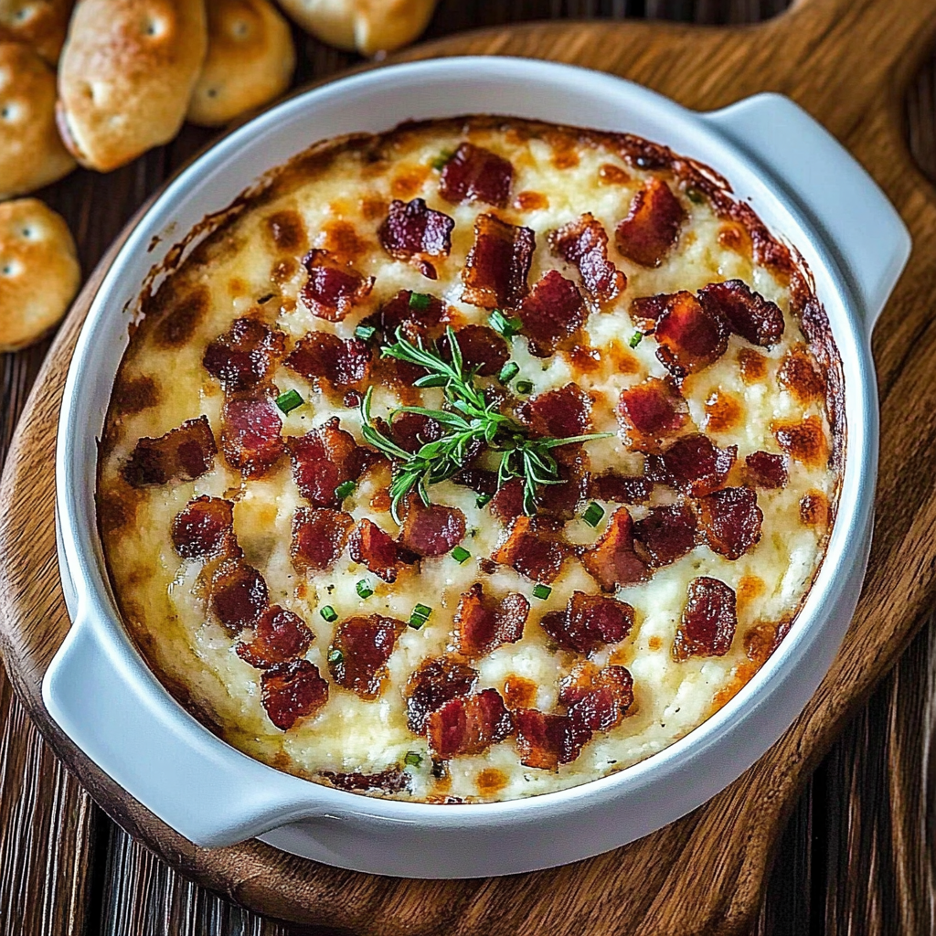 Ultimate Hot Smoked Gouda Bacon Dip Recipe to Impress