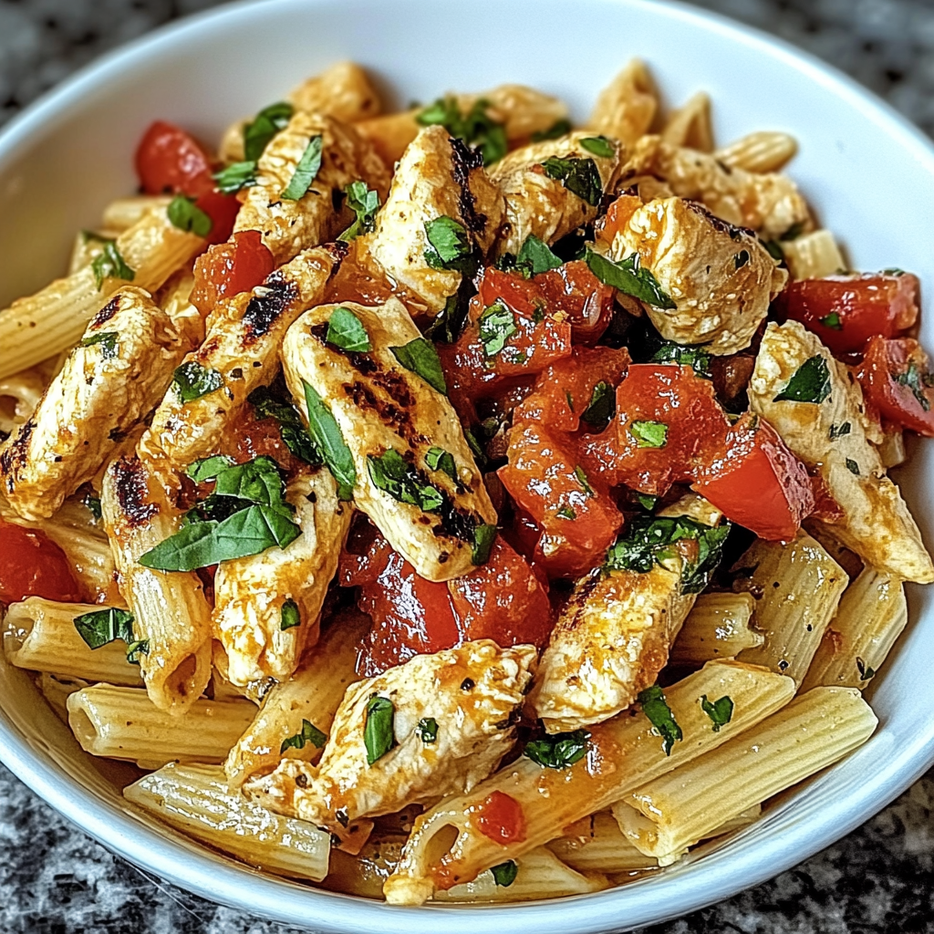 How to Cook Perfect Bruschetta Chicken Pasta Tonight!