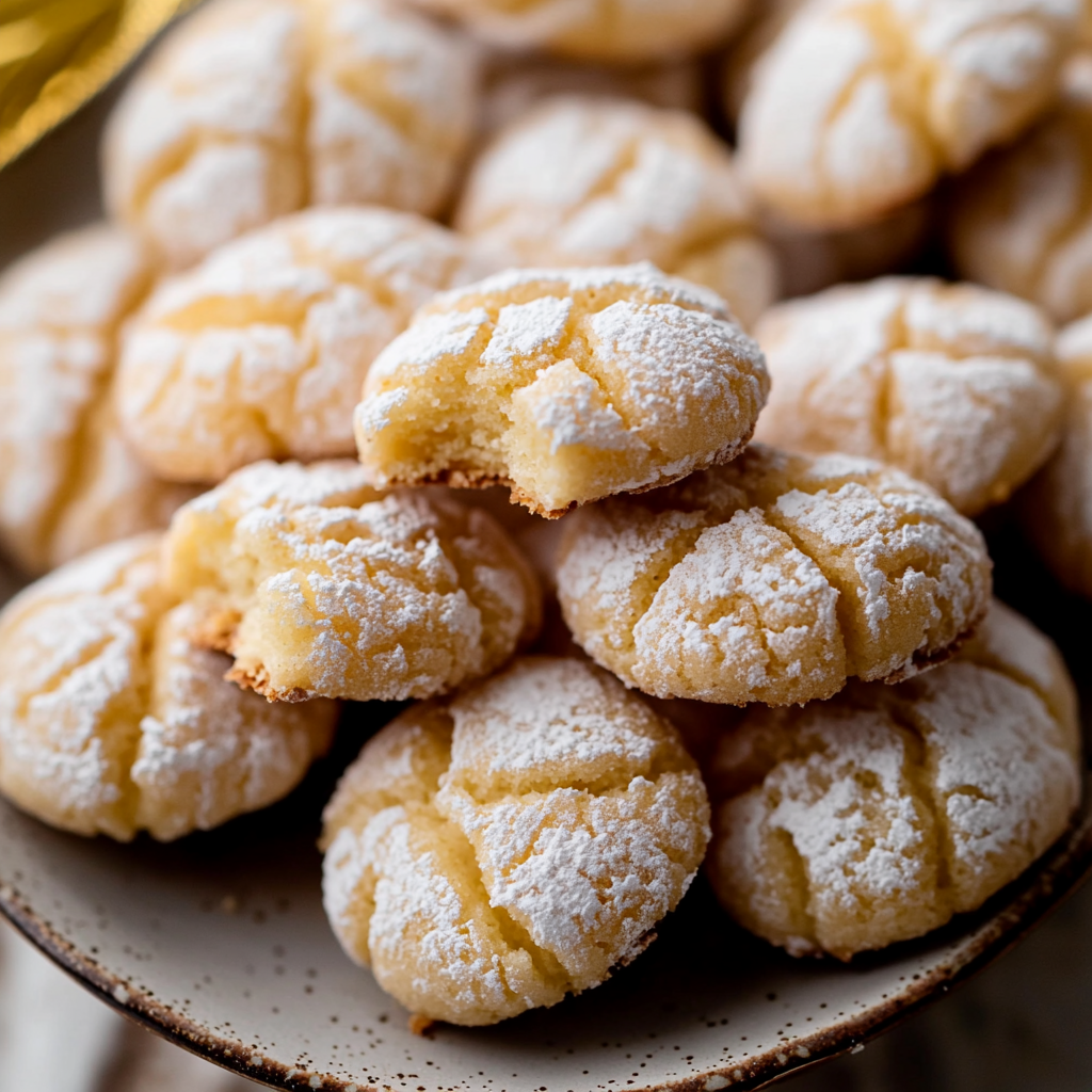Irresistibly Soft Limoncello Amaretti Cookies Recipe