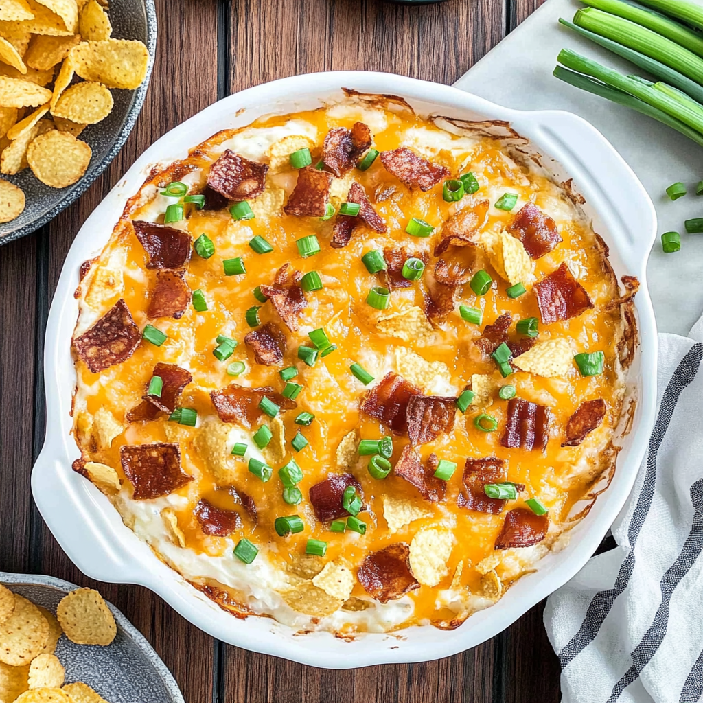 Ultimate Loaded Baked Potato Chip Dip Recipe You’ll Love