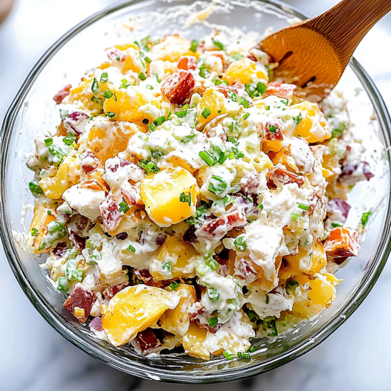 Irresistible Loaded Baked Potato Salad Recipe You’ll Love