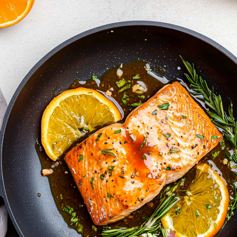 Irresistible Orange Glazed Salmon in Just 15 Minutes!