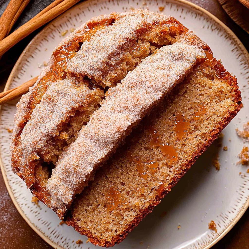 Irresistible Spiced Apple Cider Donut Loaf Recipe!