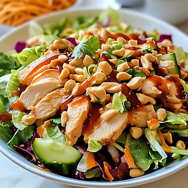 Wow Your Guests with Thai Peanut Chicken Salad Recipe