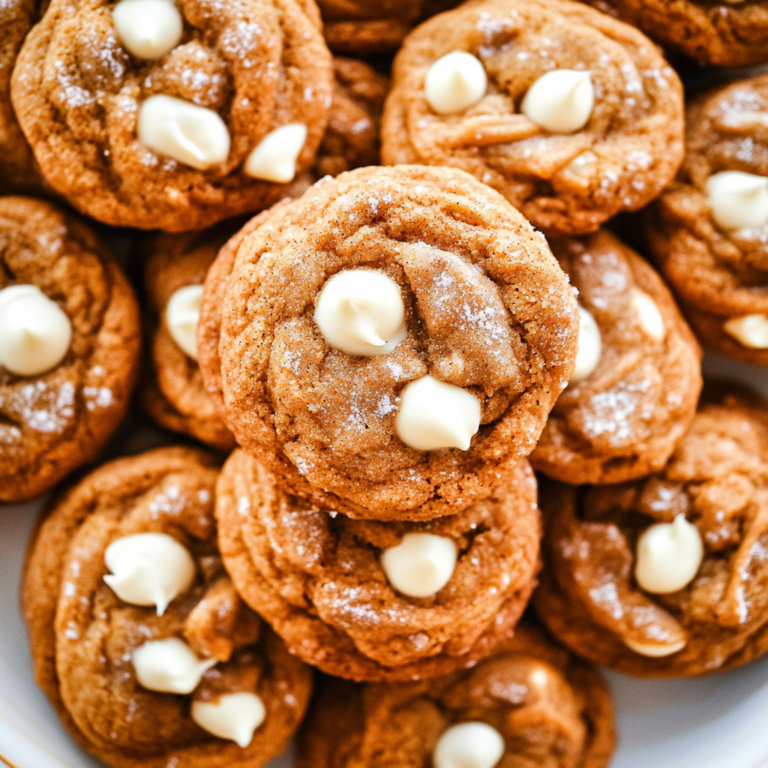 Irresistible White Chocolate Pumpkin Snickerdoodles Recipe