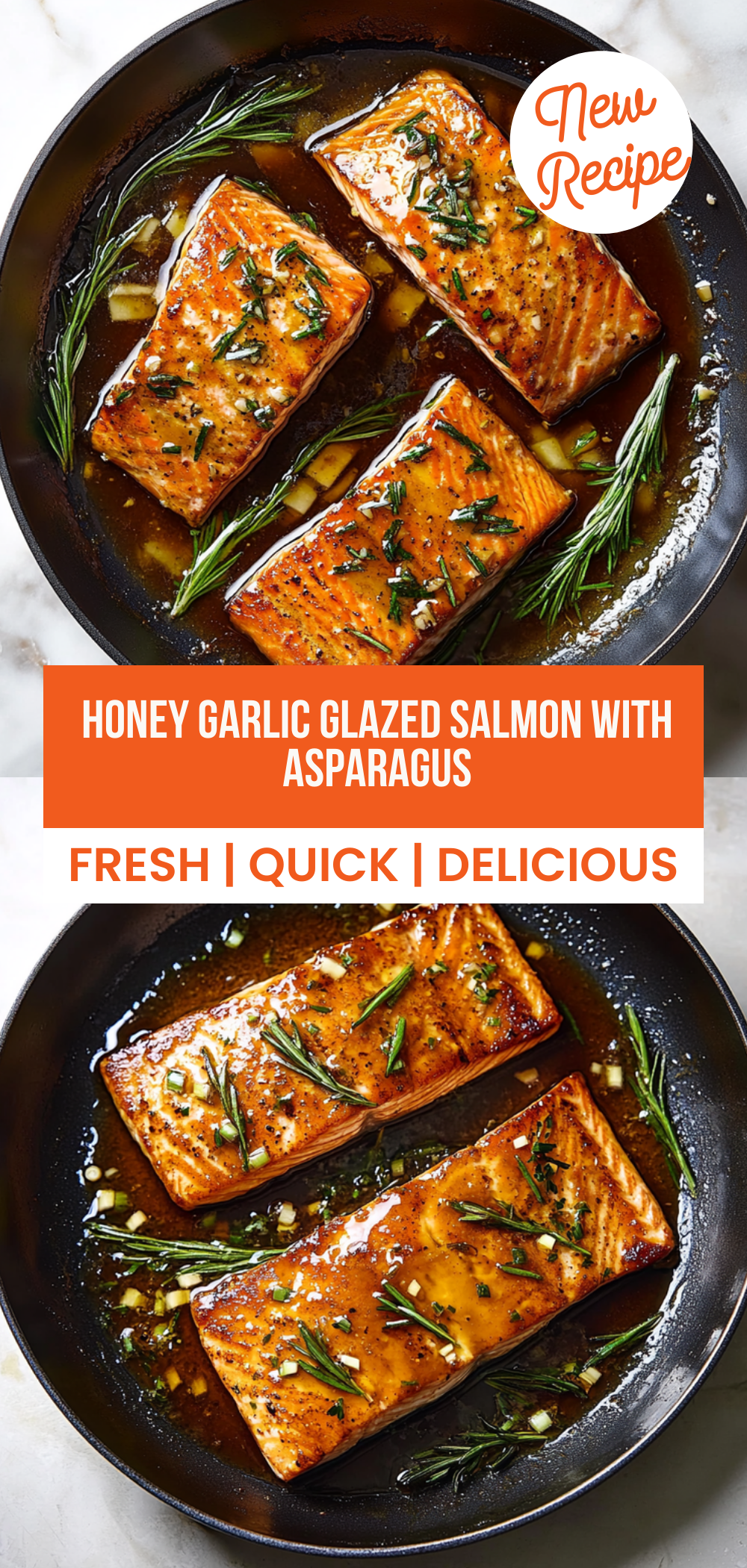 Honey Garlic Glazed Salmon