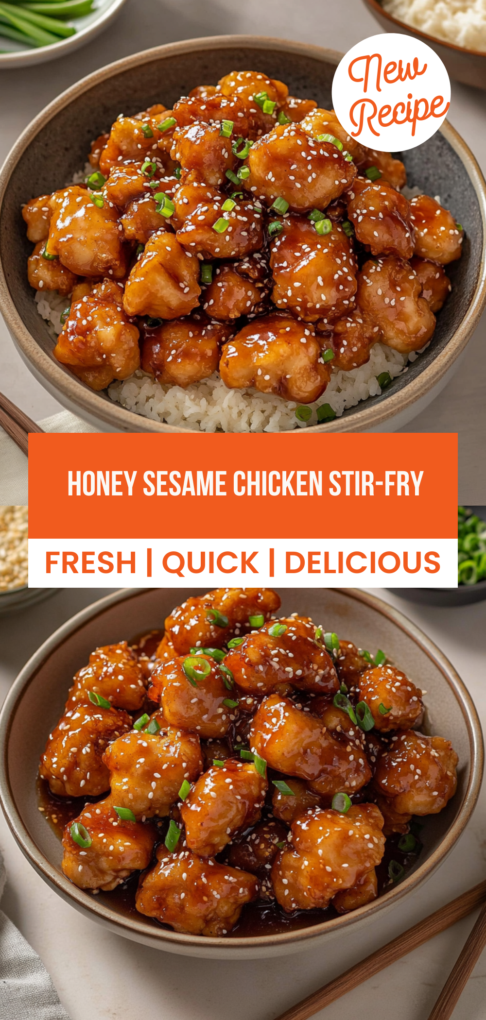 Honey Sesame Chicken