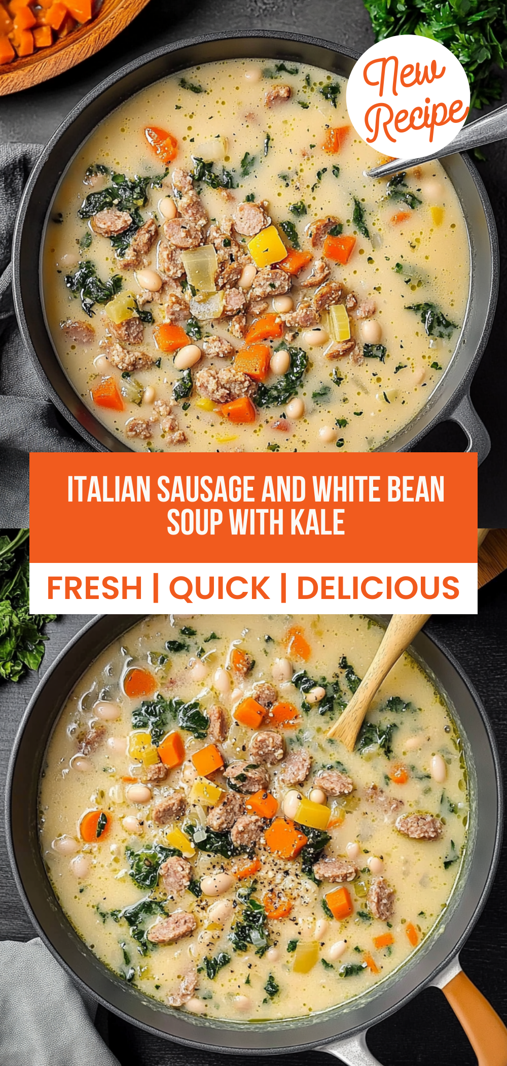 Italian Sausage and White Bean Soup