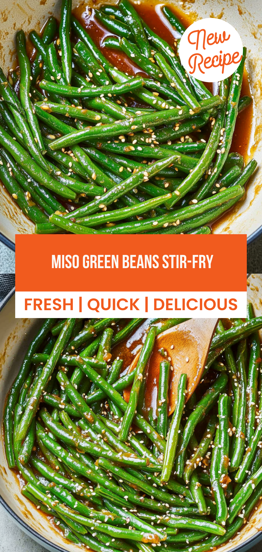 Miso Green Beans