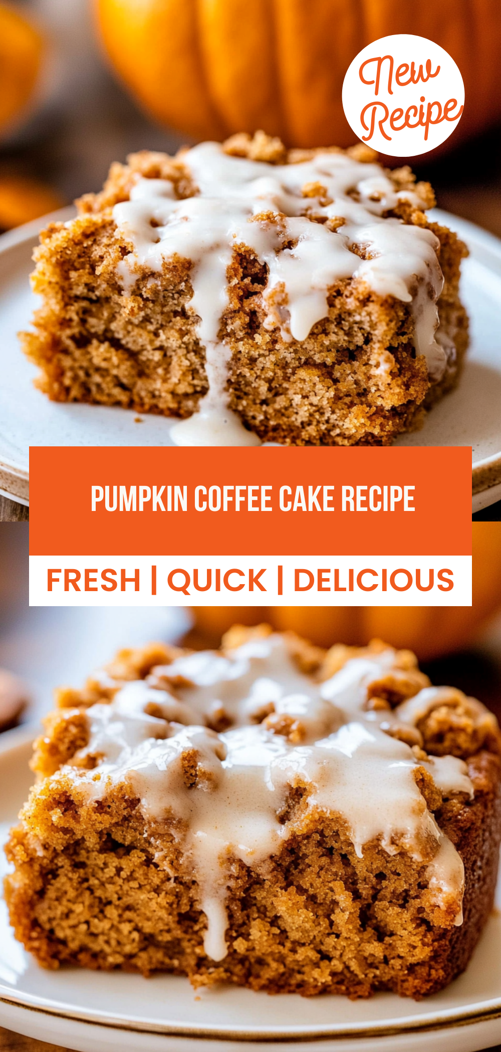 Pumpkin Coffee Cake Recipe
