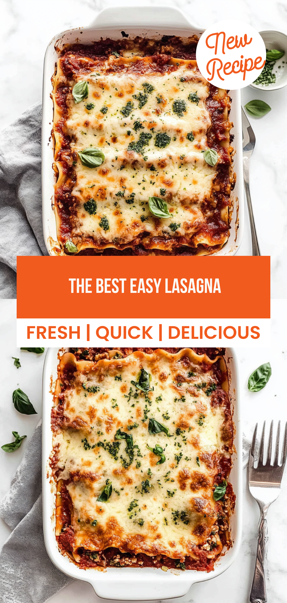 The Best Easy Lasagna