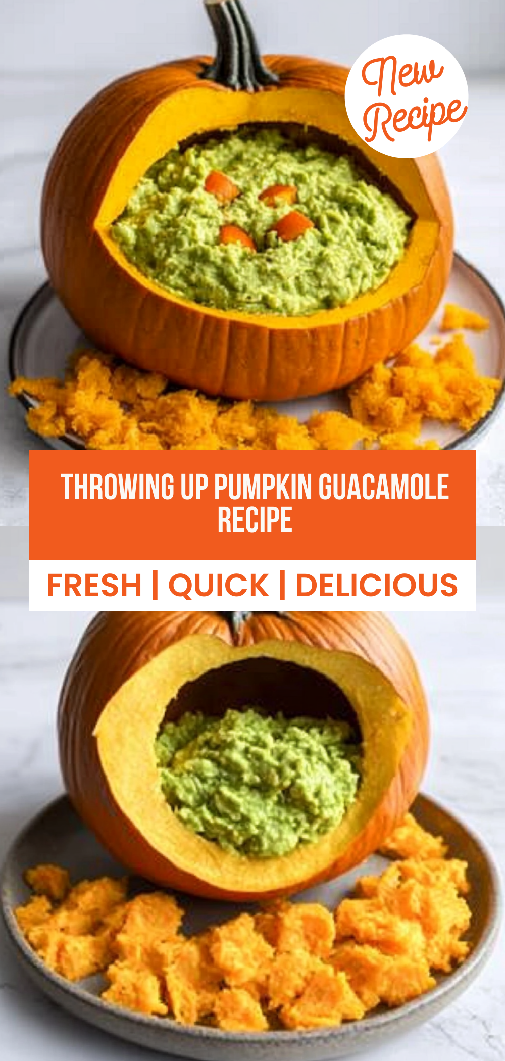 Throwing Up Pumpkin Guacamole Recipe