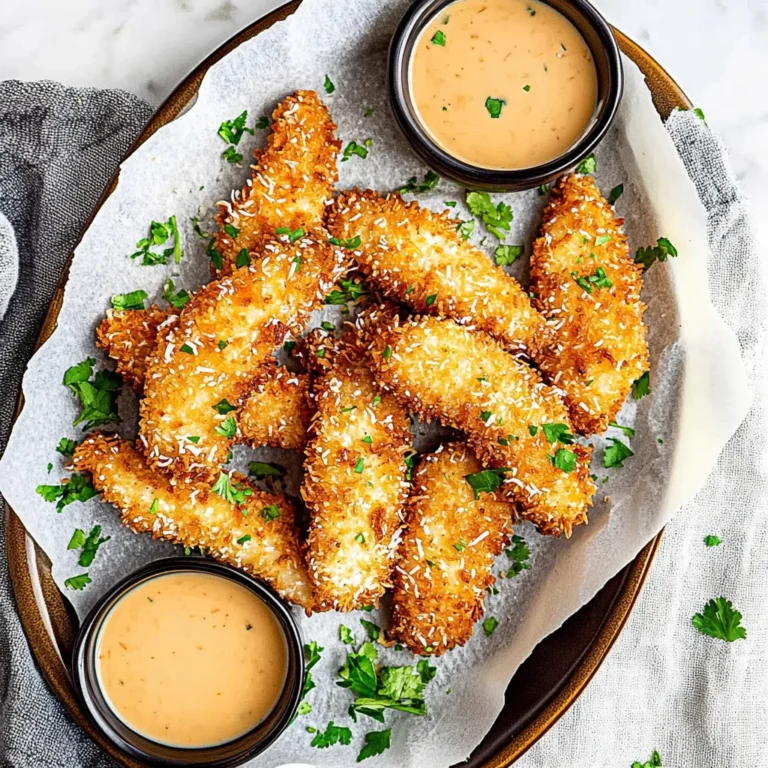 Baked Coconut Chicken Tenders Recipe: Crispy & Delicious