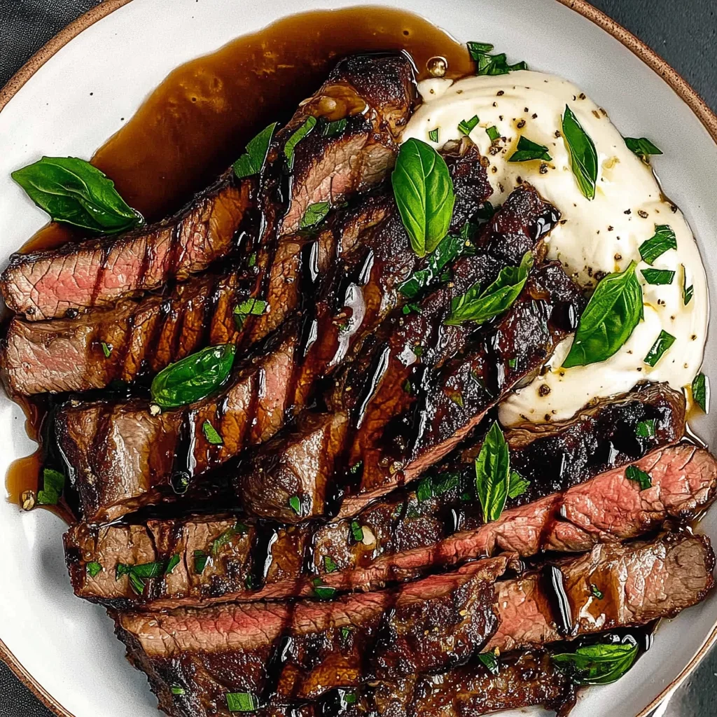 Balsamic Flank Steak: Juicy and Flavor-Packed Delight