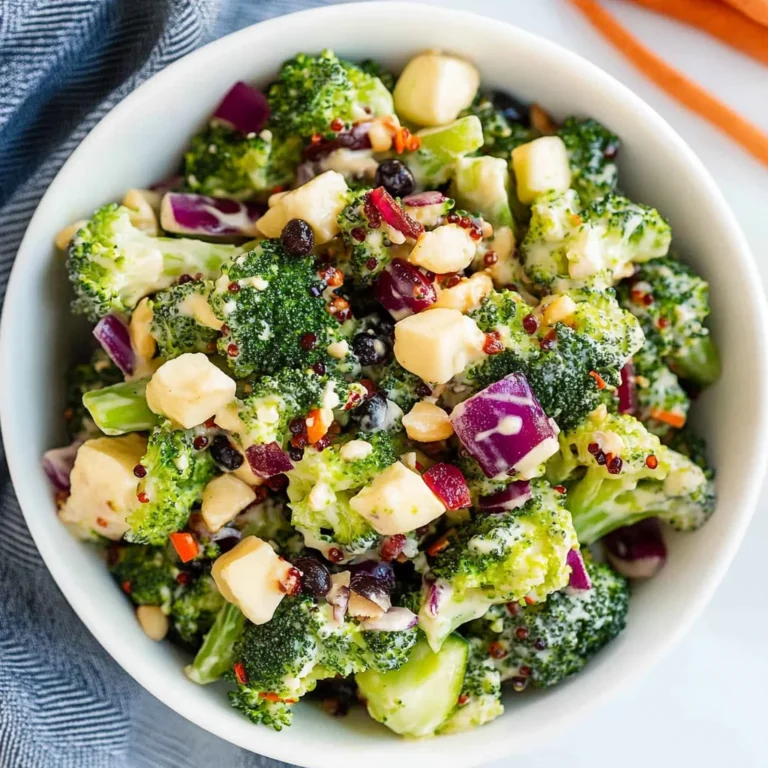 Broccoli Crunch Salad: Fresh, Flavorful, and Filling