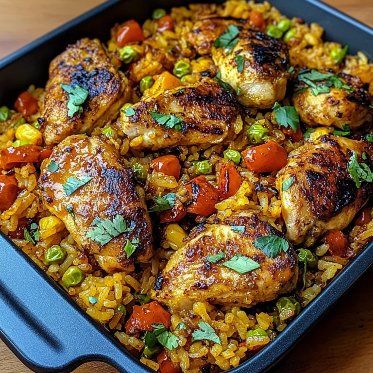 Caribbean Chicken and Rice: Flavor-Packed Delight