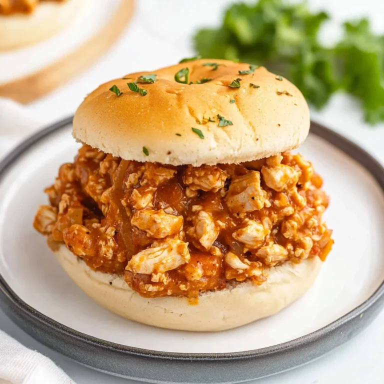 Chicken Alfredo Sloppy Joes: A Delicious Twist on a Class…