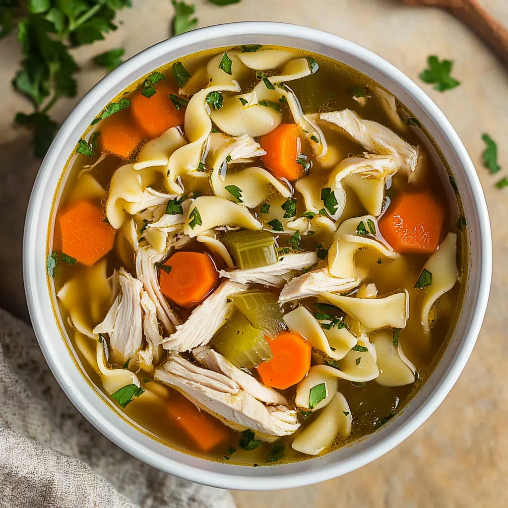 Easy Rotisserie Chicken Noodle Soup: Comfort in Minutes