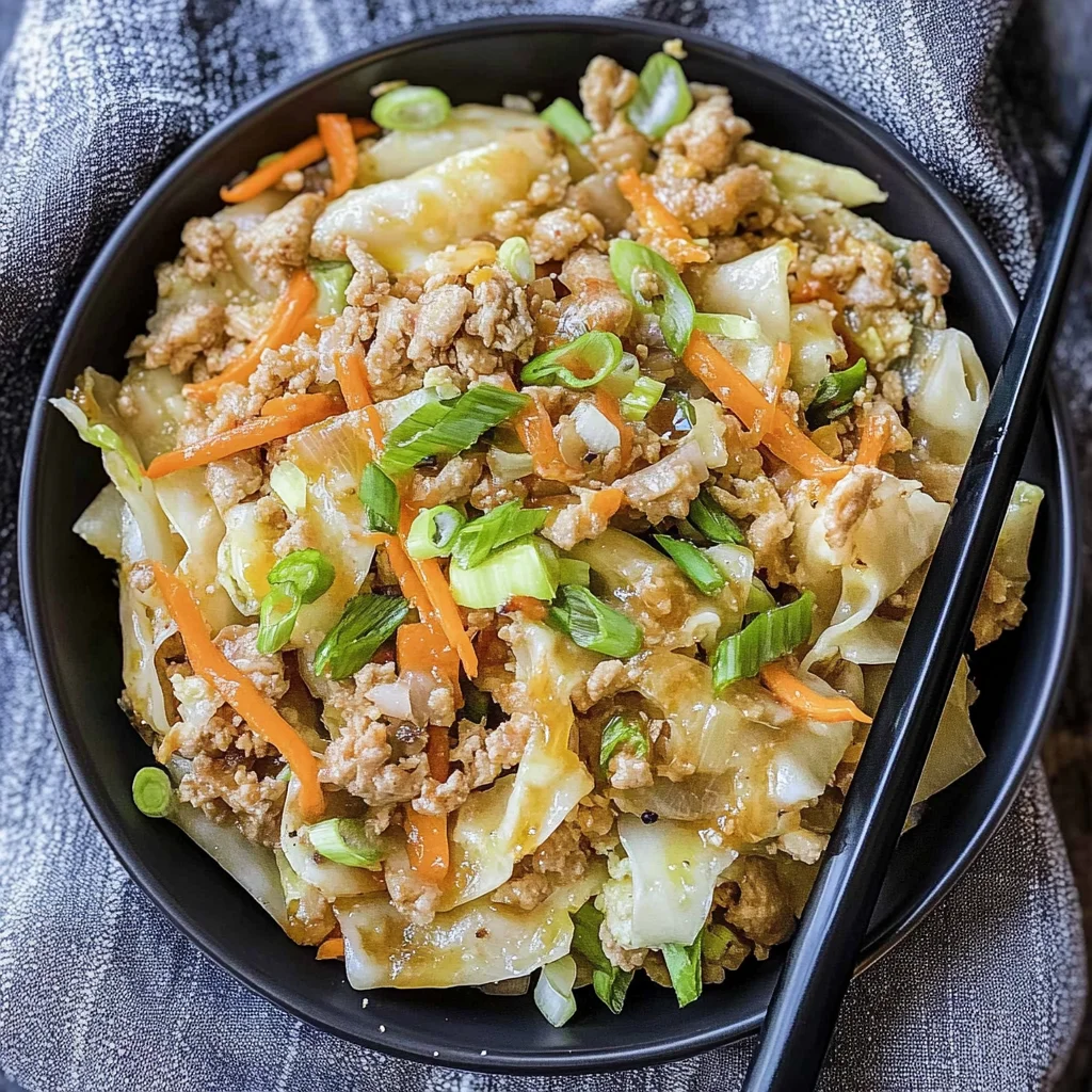 Egg Roll in a Bowl Recipe: Quick & Flavorful Delight