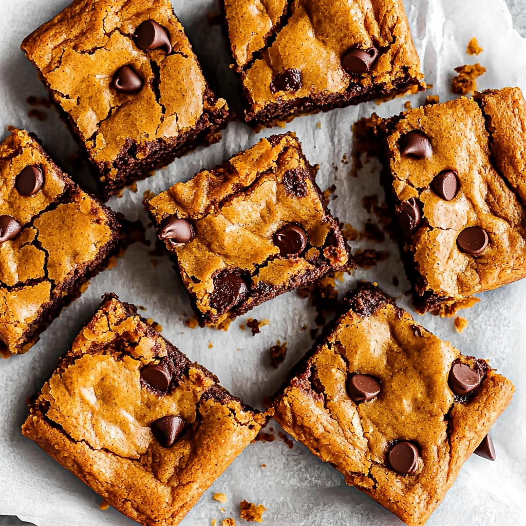 Fudgy Pumpkin Chocolate Chip Bars: Your New Favorite Treat