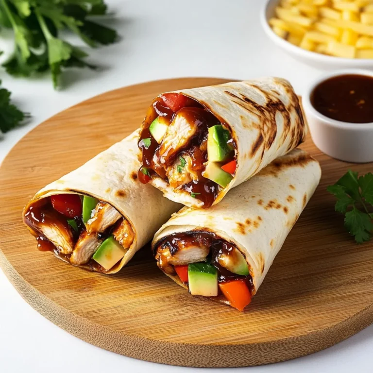 Hawaiian BBQ Chicken Wraps: Flavor-Packed Delight
