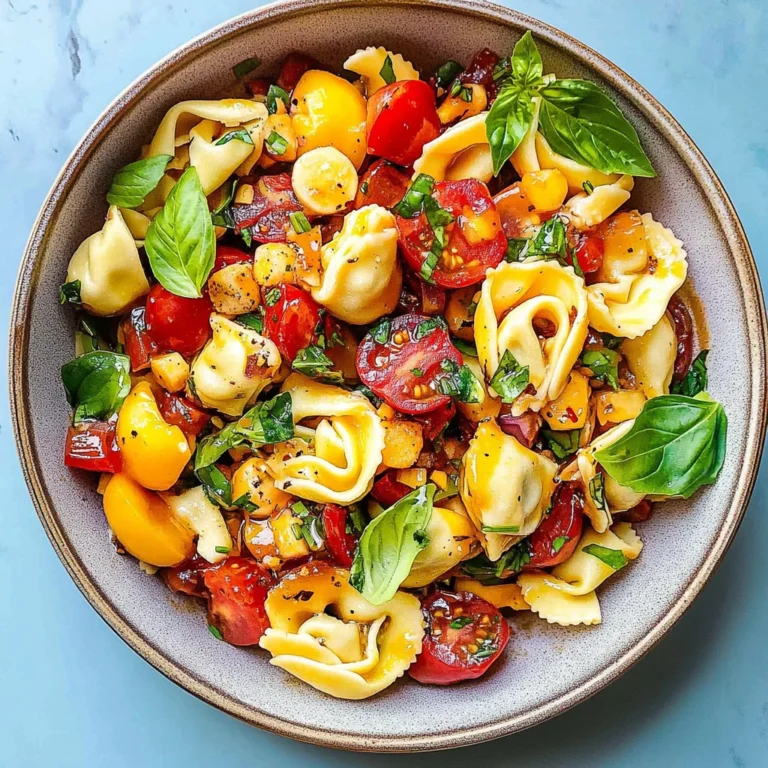 Hot Honey Tortellini Pasta Salad: Sweet and Spicy Delight