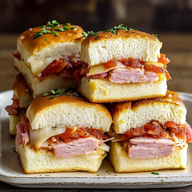 Hot Italian Sub Sliders: Flavor-Packed and Easy to Make