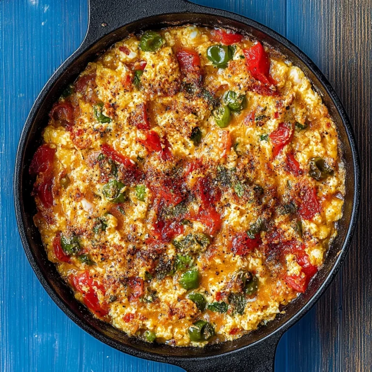 Menemen (Turkish Egg Scramble): Satisfying & Flavorful