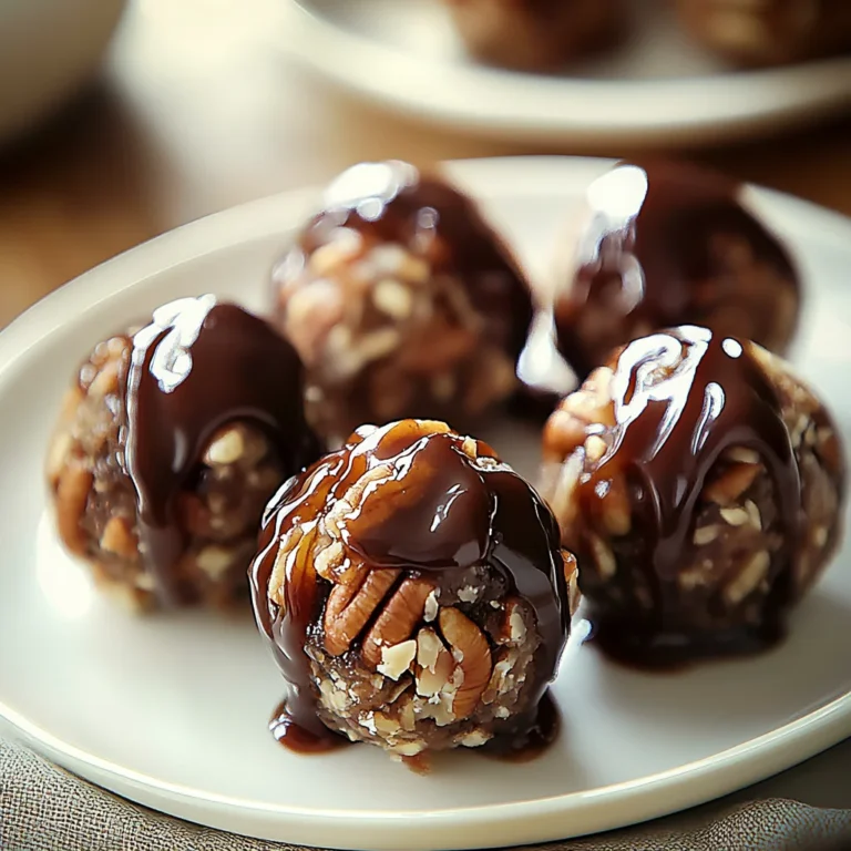 No Bake Pecan Pie Balls: Irresistibly Sweet & Nutty Treats