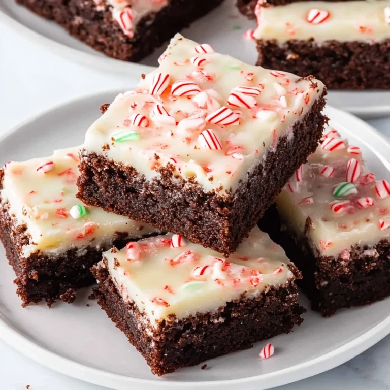 Peppermint Bark Brownies: A Festive Delight to Indulge