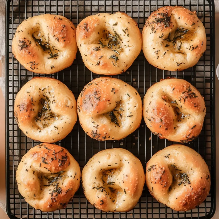 Rosemary Garlic Focaccia Muffins: Irresistibly Fluffy Del…