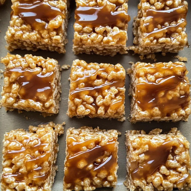 Salted Caramel Rice Krispie Treats: A Sweet & Salty Indul…