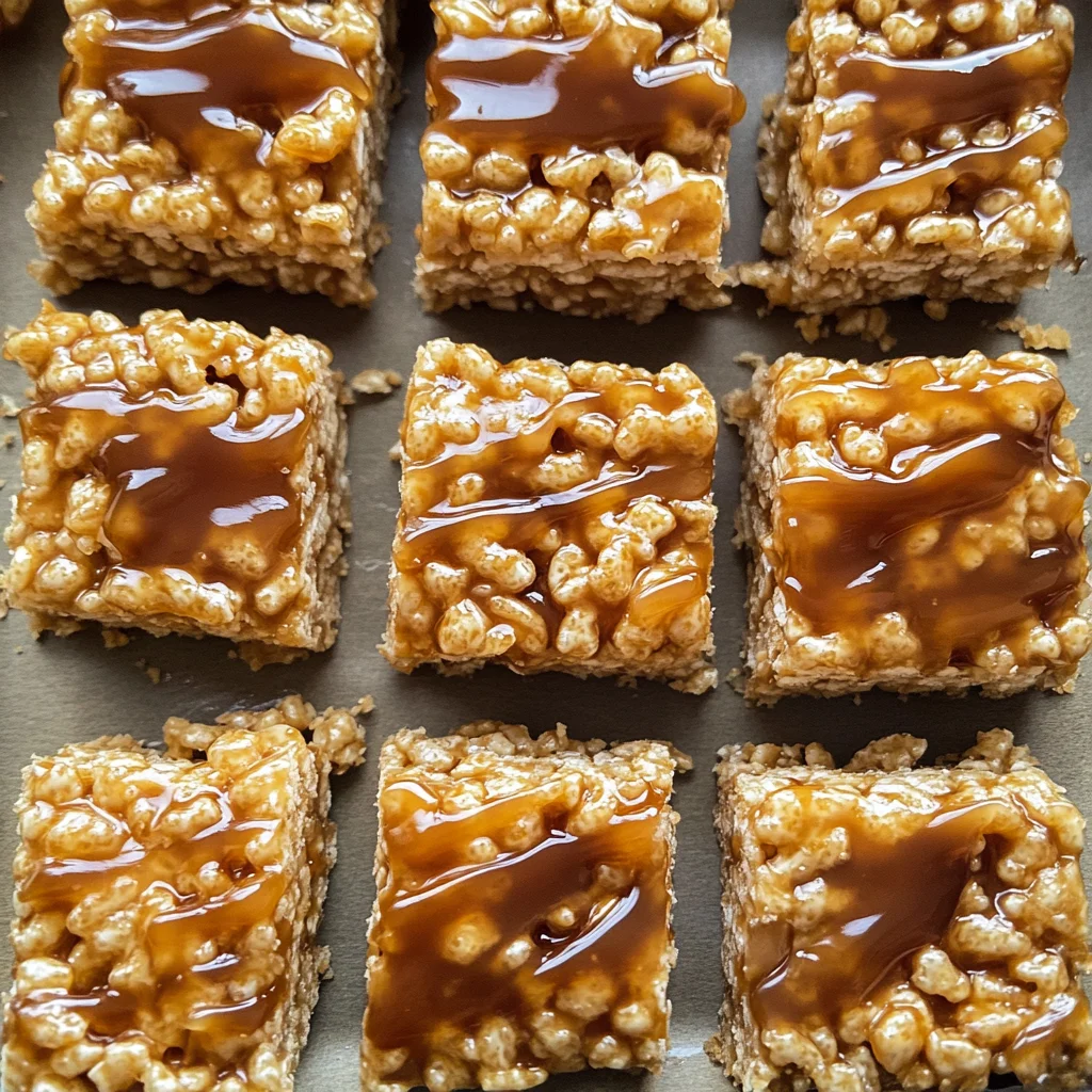 Salted Caramel Rice Krispie Treats: A Sweet & Salty Indul…