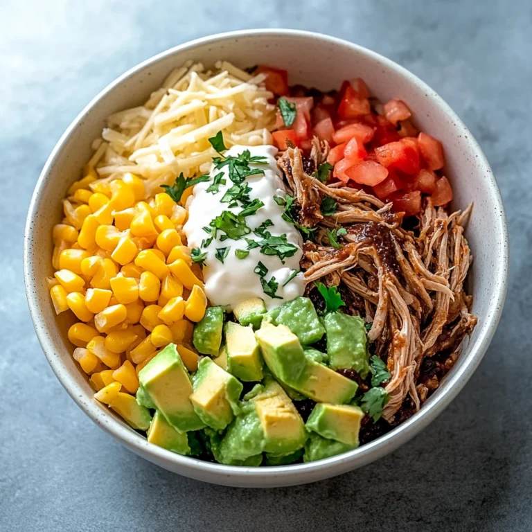 Savory Pulled Pork Burrito Bowl: A Flavor Explosion!