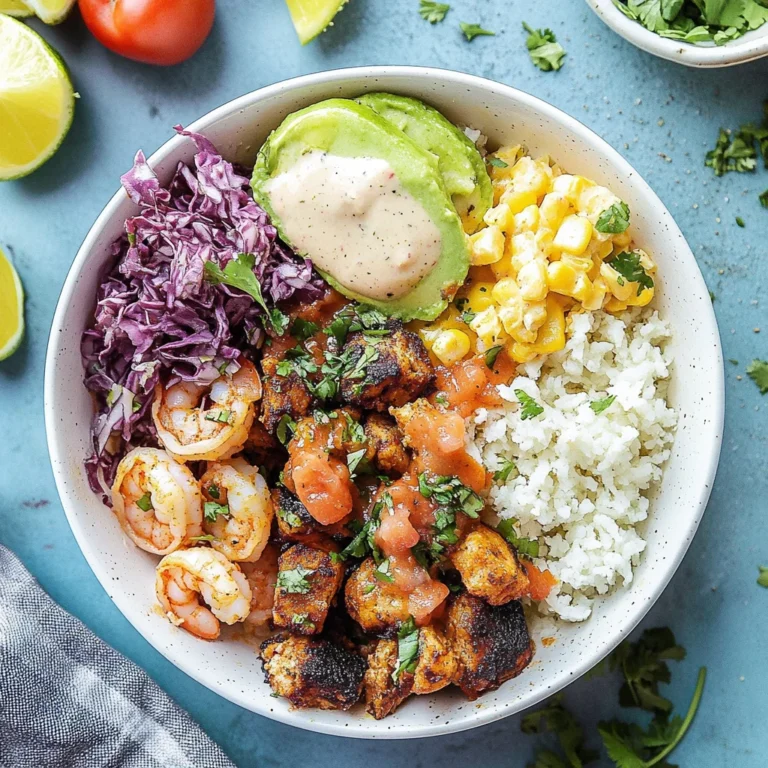 Shrimp Taco Lunch Bowls: Flavorful and Satisfying Meal Prep