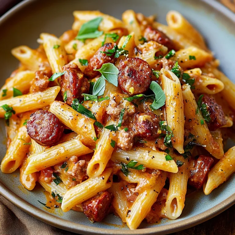 Spicy Cajun Pasta with Sausage: A Flavor Explosion!