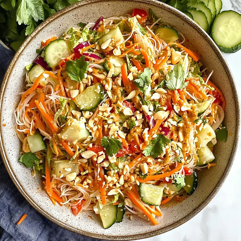 Spring Roll Salad with Spicy Ginger Dressing: Incredible …