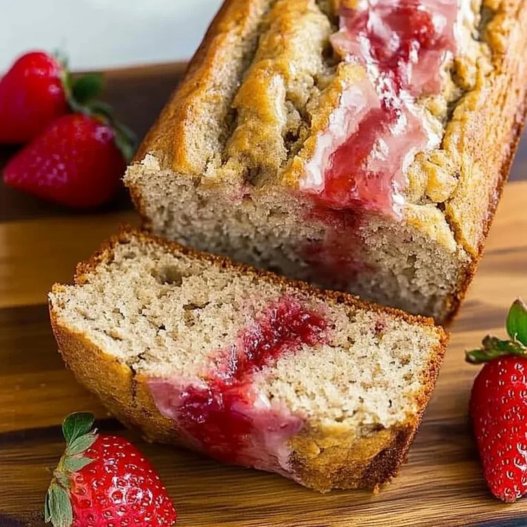 Strawberry Banana Bread Recipe: Moist and Fruity Delight