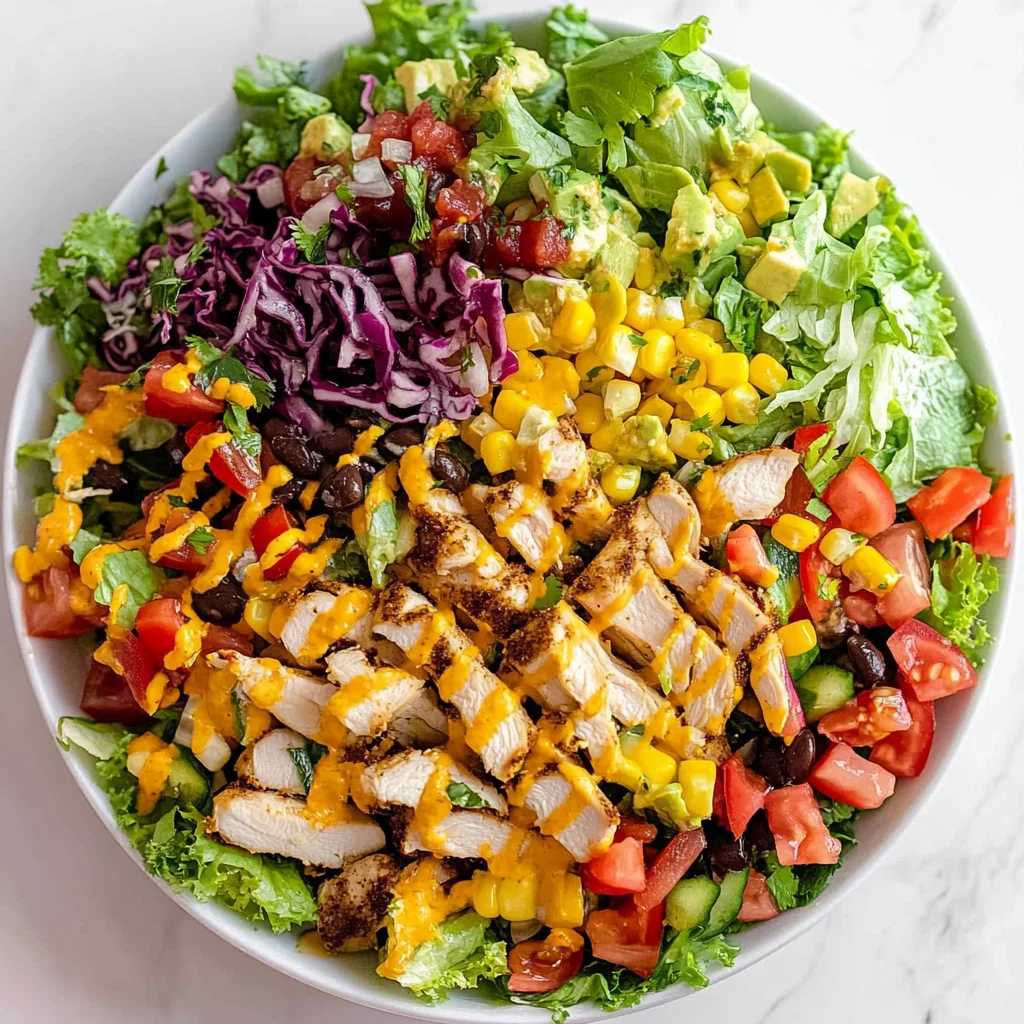 Tex-Mex Chicken Chopped Salad: A Flavorful Weeknight Winner