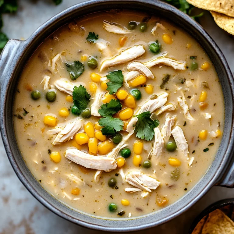 The Best White Chicken Chili: Cozy and Deliciously Creamy