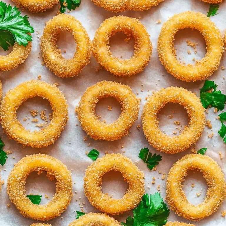 Viral High-Protein Keto Onion Rings Hack: Guilt-Free Crunch!