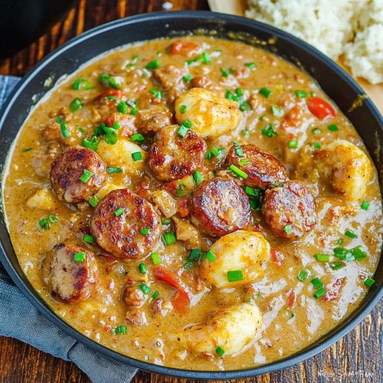 Andouille Sausage Cajun Gravy: Bold and Flavorful Delight