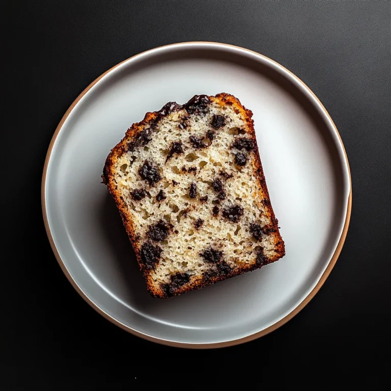 Banana Bread Recipe with Chocolate Chips: Irresistibly Moist
