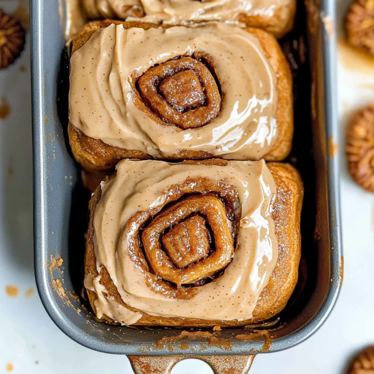 Biscoff Cookie Butter Cinnamon Rolls Recipe: Irresistibly…