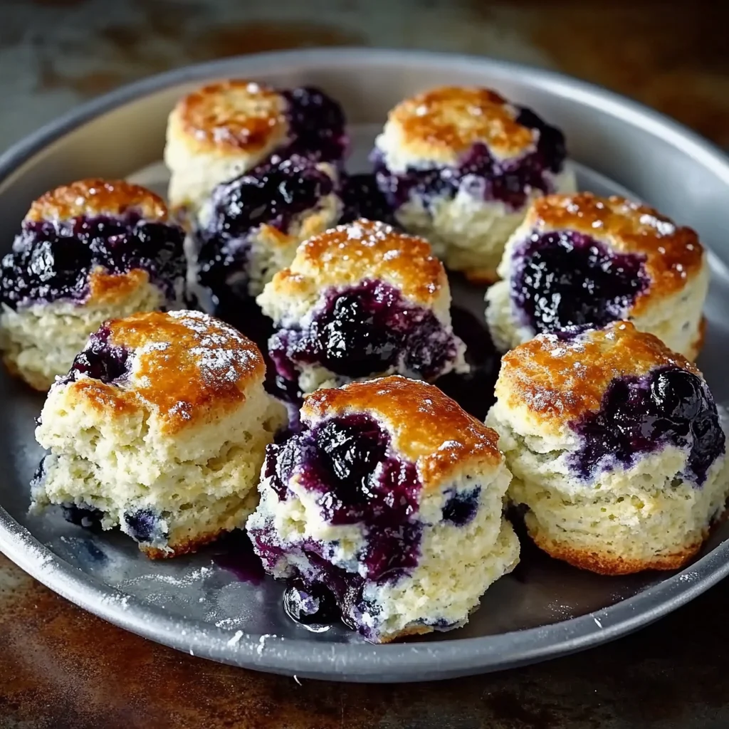Blueberry Biscuits: Fluffy and Deliciously Sweet Treats