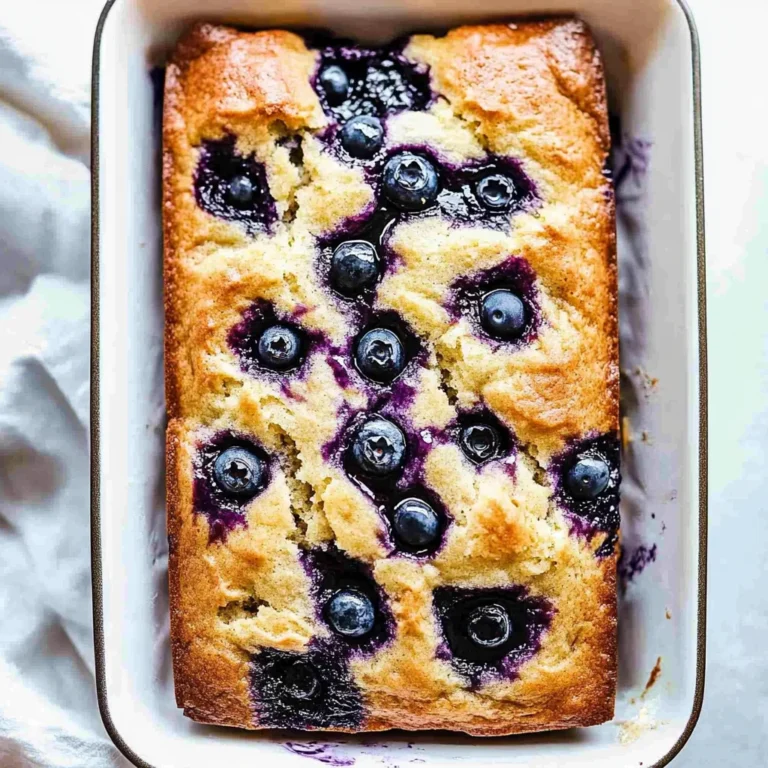 Blueberry Pie Quick Bread: A Cozy Delight Awaits