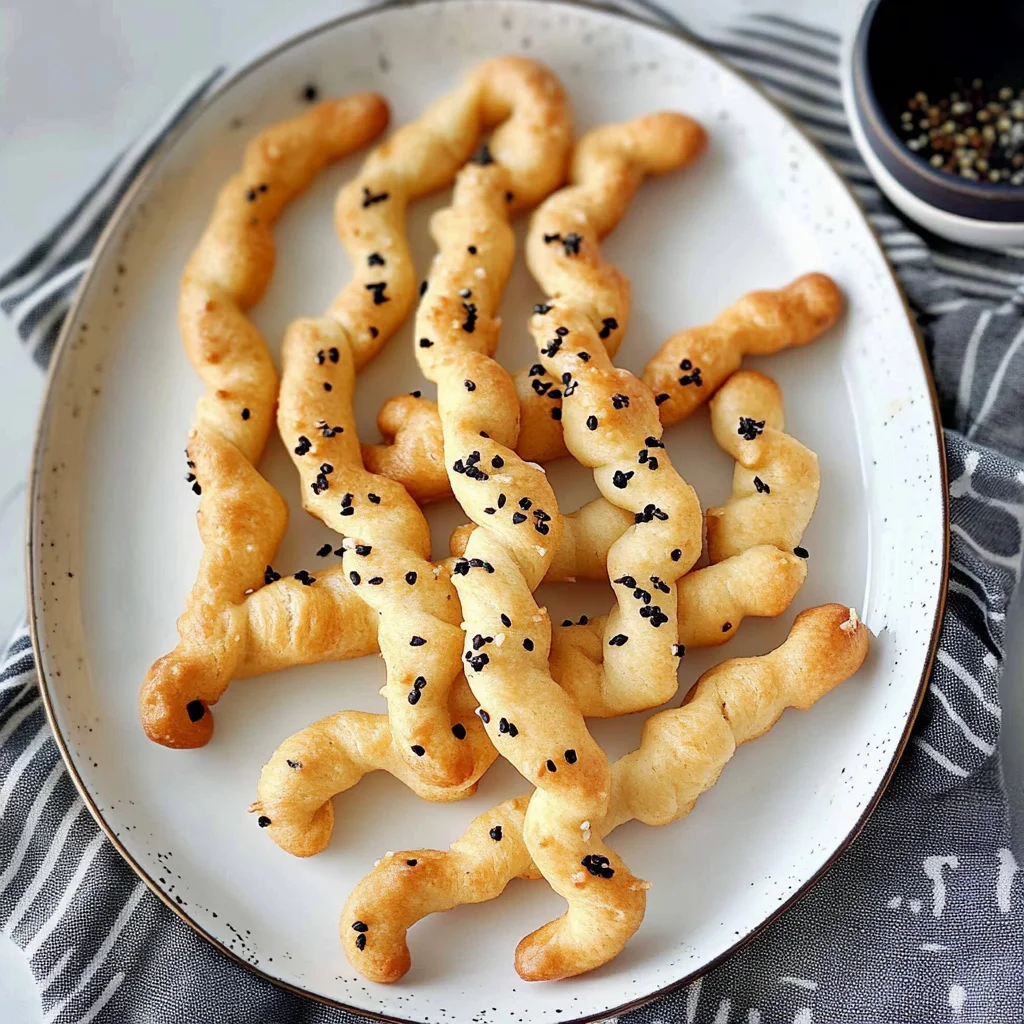 Breadstick Snakes: Spooky and Savory Halloween Treats